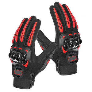 Nouveaux modèles de gants de motocross unisexes en cuir véritable, imperméables, compatibles avec les écrans tactiles, personnalisables, pour le motocross, les sports de plein air - Product Image 6