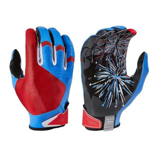 Guantes de Fútbol Americano Personalizados |   Agarre de Alto Rendimiento Elite C-TACK |   Fábrica OEM al por Mayor - Product Image 1