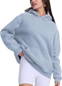 Sudadera con Capucha Vintage con Lavado Ácido, Unisex, Ropa Casual, Sudadera con Capucha con Lavado Ácido y Logotipo Personalizado, Sudadera con Capucha de Moda Urbana, Sudadera con Capucha Lavada al Ácido de Gran Gramaje, Estilo Relajado - Product Image 4