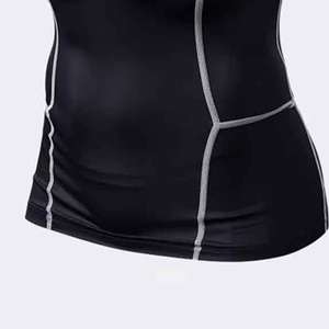 Men's Casual Summer 2pcs Set Breathable Knitted Rash Guard Short <b>Sleeve</b> Shirt and Solid <b>Compression</b> Shorts Sets - Product Image 5