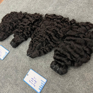 Lots de Cheveux Humains Bouclés Naturels Vietnamiens de Qualité Supérieure, Extensions 100% Cheveux Vierges, Fournisseur Grossiste d'Usine, Service OEM - Product Image 2
