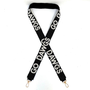 Game Day Beaded Bag <b>Strap</b> Custom College Team Purse <b>Strap</b> Wholesale Handmade Embroidered Personalized Seed Beaded <b>Shoulder</b> <b>Strap</b> - Product Image 4