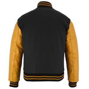 Vestes Varsity LatterMan personnalisées, style hiver, en cuir/laine, en vente en ligne à prix avantageux. - Product Image 5