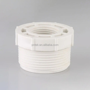 PNTEK <span class=keywords><strong>PVC</strong></span> femelle mâle adaptateur BSP raccords filetés blanc/vert conceptions à la mode 3/4*1/2 1*1/2 1*3/4 pouces raccords de tuyaux en plastique - Product Image 3
