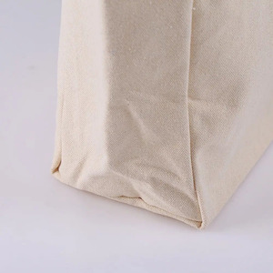 Customized Large Capacity <b>Canvas</b> <b>Tote</b> Bag <b>Canvas</b> Shopping Bag Reusable Organic Cotton Bag With Custom Printed Logo - Product Image 4