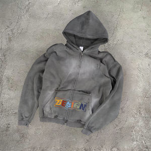 10 Trendy Ways Style Regular Fit <b>Zip</b>-Up Hoodie 100% Cotton Spring Modern Fashion Tips Effortless Casual Streetwear Outfits Low - Product Image 4