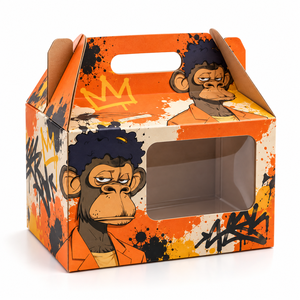 Boîte d'emballage personnalisée pour baies avec fenêtre de présentation, vente en gros - Product Image 4