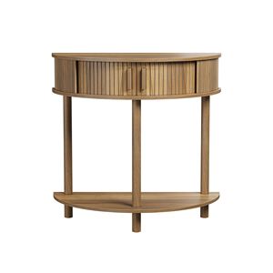 Consolle da Ingresso Moderna da 31,5 Pollici, Tavolo a Mezzaluna Stile Rustico per Divano, Tavolo Decorativo per Soggiorno, Ideale per Hotel - Product Image 3