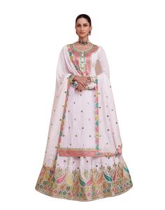 ชุดสูททำงานสำหรับสุภาพสตรีผ้าสังเกตสูททำงานปักลายสไตล์ใหม่ล่าสุด2022ออกแบบได้ตามต้องการ - Product Image 1