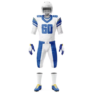 Uniformes de Fútbol Americano para Escuelas Secundarias, Proveedor de Marca Privada al por Mayor, 100% Poliéster Malla, Tallas Grandes, Ropa Deportiva de Fútbol Americano - Product Image 1