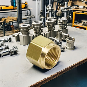 Raccord en laiton pour écrou en nylon de frein à air robuste conforme SAE J246 pour tuyau produit conforme SAE J246 de haute qualité - Product Image 1