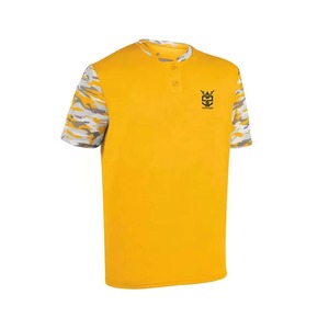 Uniforme de Béisbol Transpirable de Talla Grande, 100% Poliéster, Venta al Por Mayor, Material Duradero - Product Image 2