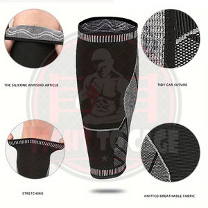 Manchons de compression anti-fatigue pour mollets, usage quotidien pour le basketball, le football, la course à pied et le cyclisme, manchons de compression pour mollets respirants et absorbant l'humidité - Product Image 6