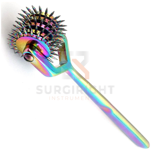 Kit d'instruments chirurgicaux orthopédiques manuels en acier inoxydable à 5 têtes, type Wartenberg Neuro Pinwheel, certifié CE Classe I - Product Image 1
