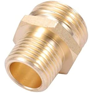 Raccord réducteur hexagonal en laiton pour robinet de cuisine et de salle de bain, connecteur d'alimentation, vente chaude - Product Image 2