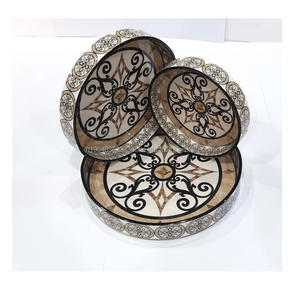 Bandeja de madera de tendencia superior con cajones en diseños y tamaños de impresiones personalizados para festivales y regalos para exportar desde la India - Product Image 6