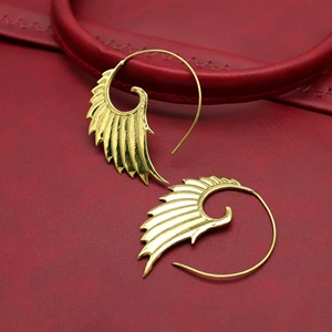 Artesanía en Metal, Pendientes de Latón con Logotipo Personalizado, Pendientes de Latón Personalizados, Pendientes de Latón con Acabado Liso, Artesanía en Metal Directo de Fábrica - Product Image 5