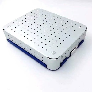 High Quality Aluminium Alloy Sterilization Tray <b>Case</b> 255mm Ophthalmic Orthopaedic Instrument <b>Set</b> By mahfooz terilized container - Product Image 1