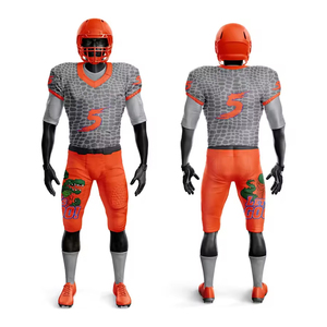 Uniforme de Fútbol Americano Personalizado de Alta Calidad al por Mayor de Fábrica 2026, Uniforme de Fútbol Americano de Manga Corta de Pakistán - Product Image 4