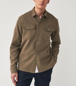 Chaqueta Cortavientos Ligera de Alta Calidad OEM al por Mayor con Logotipo Personalizado, Mezcla de Algodón/Poliéster, Cuello Clásico, para Hombre - Product Image 5