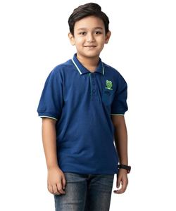 Polo pour garçon Broderie imprimée personnalisée Piqué de qualité supérieure 50% coton/50% polyester, 220 GSM Style décontracté du Bangladesh - Product Image 5