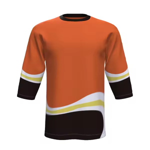 Maillot de sport de lacrosse unisexe haut de gamme, coupe ajustée, design élégant, couleurs personnalisées imprimées, séchage rapide, respirant, vente en gros - Product Image 1