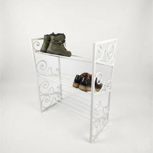 Unique Design Wooden <b>Shoe</b> Rack Organizer For Living Room <b>Storage</b> With Decorative Pattern And Stable Base <b>Shoe</b> Rack - Product Image 4