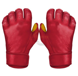 Guantes de bateo de béisbol de movimiento completo con tela suave y almohadillas de agarre duraderas para máxima libertad de movimiento. - Product Image 5