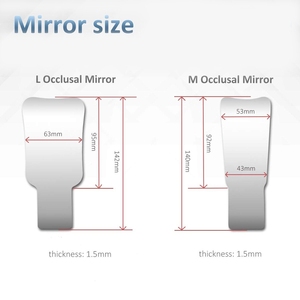 Espejo Dental de Venta caliente Reflector de acero inoxidable de ortodoncia antiniebla con luz LWD Espejo de imagen de alta definición Uso oral - Product Image 6