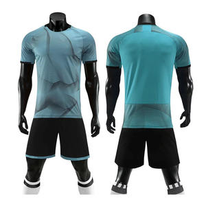 Ensemble de maillots de football pour adultes, ensembles de tenues de football en gros, uniformes de football personnalisés, ensembles de tenues d'entraînement, vêtements de sport en polyester respirant - Product Image 6
