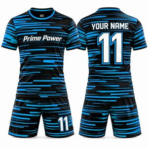 โรงงานผลิตชุดกีฬาฟุตบอลไพรม์ พาวเวอร์ ซอคเกอร์ รับผลิตเสื้อฟุตบอล กางเกงทีมพร้อมพิมพ์ชื่อผู้เล่น และผ้าระบายอากาศได้ดี - Product Image 1