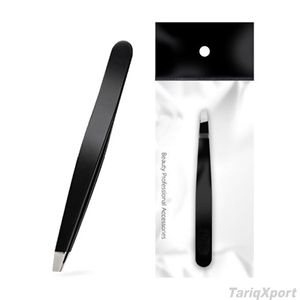 Pinzas de Cejas Profesionales de Lujo Personalizadas, de Acero Inoxidable Antiestático, Punta Recta, Ligeras, Ecológicas, Marca Privada - Product Image 5