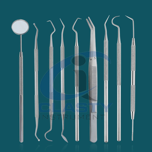 Outil de nettoyage dentaire manuel en acier inoxydable certifié CE Classe I, efficace pour éliminer les taches et la saleté dentaire, protège la cavité buccale 1 - Product Image 3