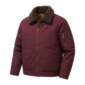 Chaqueta Bomber Casual para Hombre, Cómoda, con Cierre, Gruesa, para Otoño, Resistente al Viento, Transpirable, de Poliéster, para Viajes y Actividades al Aire Libre - Product Image 1