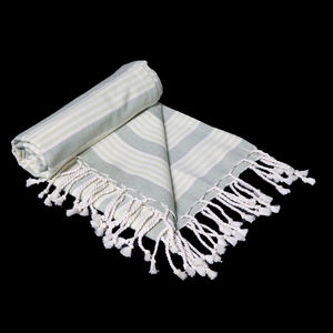 Serviettes Fouta rayées teintes sur mesure, 100% coton, 200 g/m², serviettes turques de luxe à prix abordable, vente en gros en Inde - Product Image 1