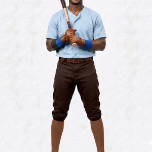 Uniforme de baseball durable et élégant pour hommes, avec coutures robustes, protection UV, coupe confortable et style moderne. - Product Image 2