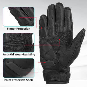 Guantes de Ciclismo de Invierno con Aislamiento Térmico de Cuero para Dedos Completos |   Diseño elástico antideslizante con cierre ajustable de gancho y bucle |   Unisex - Product Image 6