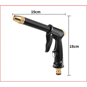 Pistolet d'arrosage rétractable haute pression pour le lavage de voitures, le nettoyage domestique et l'arrosage des fleurs - Product Image 2