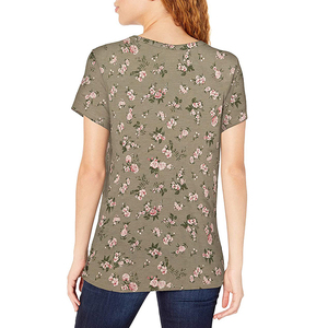 Camiseta de Verano Transpirable y Ajustada de Algodón Antiencogimiento de la Mejor Calidad con Logotipo Personalizado, Camiseta para Mujer de Marca Privada Ecológica - Product Image 6