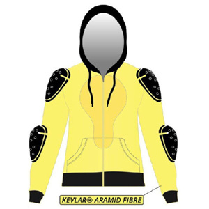 Sweat-shirt de moto personnalisé en Kevlar – Sweat-shirt de protection CE pour motards – Sweat-shirt de moto en fibre d'aramide pour hommes – Protection - Product Image 5