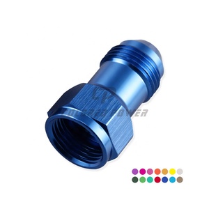 Alluminio un estensore una femmina svasata ad un maschio prolunghe raccordo adattatore connettore con ORB O-ring - Product Image 1
