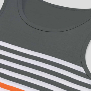 Gym Fitness Tank Tops Men's Clothing Bodybuilding Summer High Street Style Sleeveless Breathable Tank Top - Product Image 2