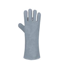 Gants de sécurité industriels XL en cuir de vache fendu, résistants à la chaleur et au feu, anti-coupures et antidérapants pour le soudage et les travaux de jardinage - Product Image 3