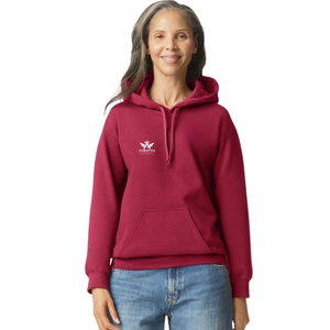 Custom Midweight <b>Fleece</b> <b>Hoodie</b> for Adults Soft Warm Pullover Sweatshirt Casual Hooded Streetwear Top Wholesale Factory Supplier - Product Image 1