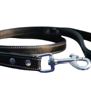 Personalized Custom Logo Leather Dog <b>Leash</b> Durable Wholesale <b>Pet</b> Lead from Divine International - Product Image 1