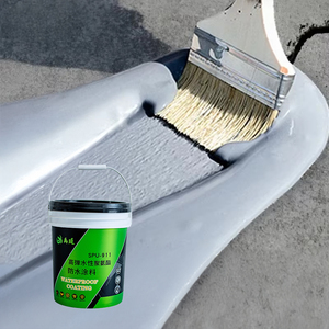 Revêtement imperméable en polyuréthane pour toiture, mur extérieur, <span class=keywords><strong>rebord</strong></span> de <span class=keywords><strong>fenêtre</strong></span> et gouttière - Prévention des fissures et réparation des fuites - Adhésif - Product Image 5