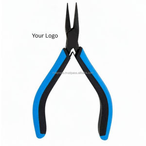 Alicates de Punta Redonda de Acero Inoxidable de Primera Calidad, Agarre Ergonómico Suave, Mandíbulas Lisas y Ligeras de Precisión para Joyería - Product Image 4