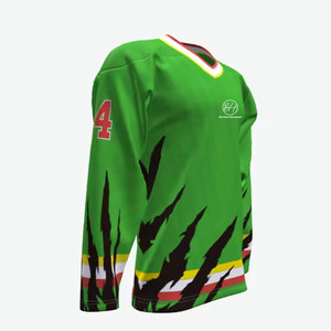 เสื้อผ้ากีฬาไซส์ใหญ่ เสื้อฮอกกี้น้ำแข็งน้ำหนักเบา คุณภาพสูง ออกแบบตามสั่ง เสื้อฮอกกี้น้ำแข็ง - Product Image 6