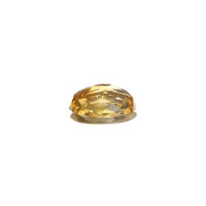 Natural Yellow Sapphire Oval Cabochon 5.75 Carat Loose Gemstone for Fine Jewelry - Product Image 3