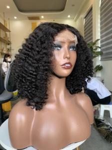 Perruques de Cheveux Humains Simples HD Lace Frontal Closure HD Luxury Perruques Cheveux Humains Vietnamiens - Product Image 5